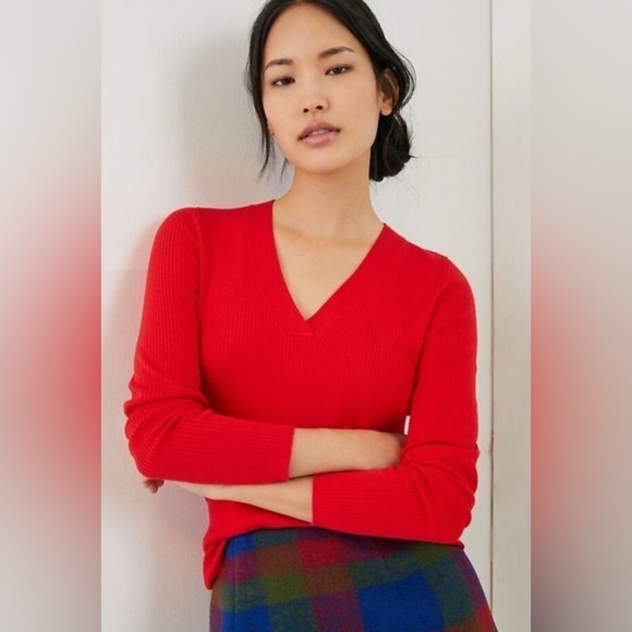 MAEVE By Anthropologie Thea Ribbed Sweater - Picture 1 of 4